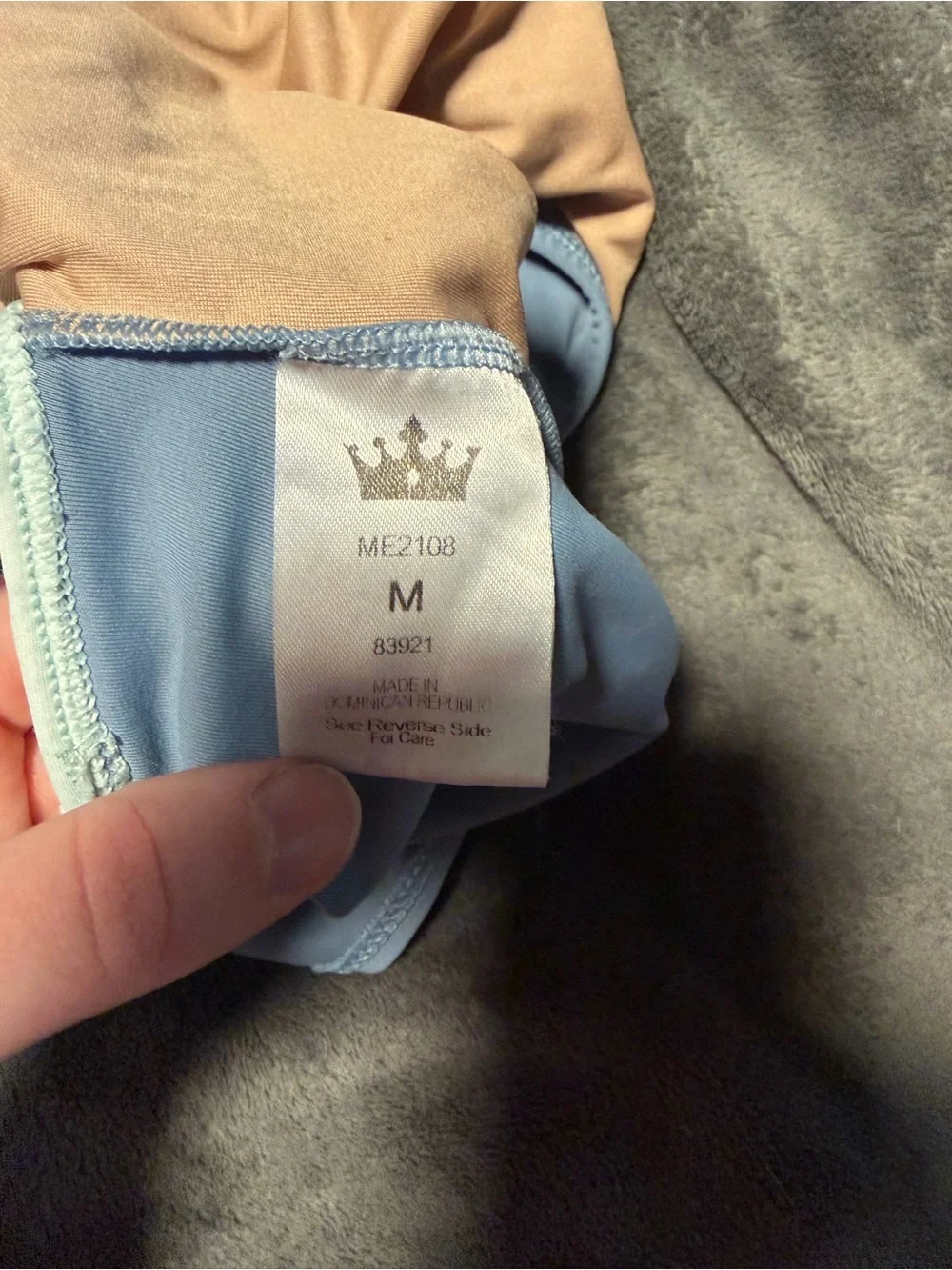 Light Blue Mariia Leotard - Picture 3 of 3